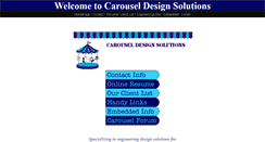 Desktop Screenshot of carousel-design.com